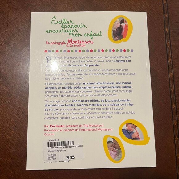 Montessori Book (french version) : La pédagogie Montessori à la maison - Picture 2 of 3